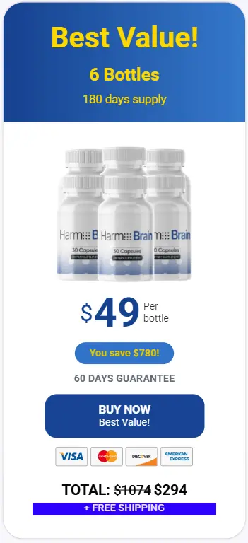 Order Harmo Brain 6 Bottles